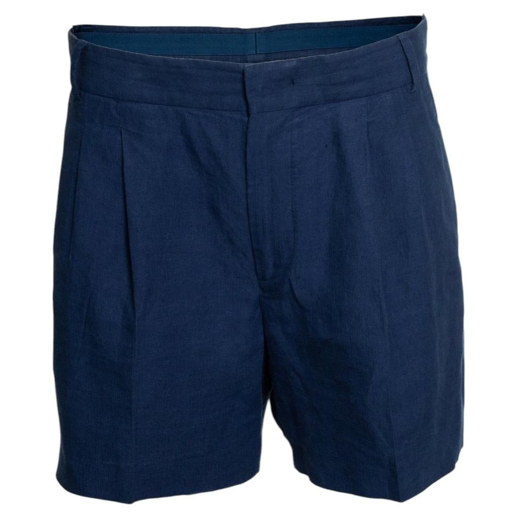 Loro Piana, Blue cotton shorts