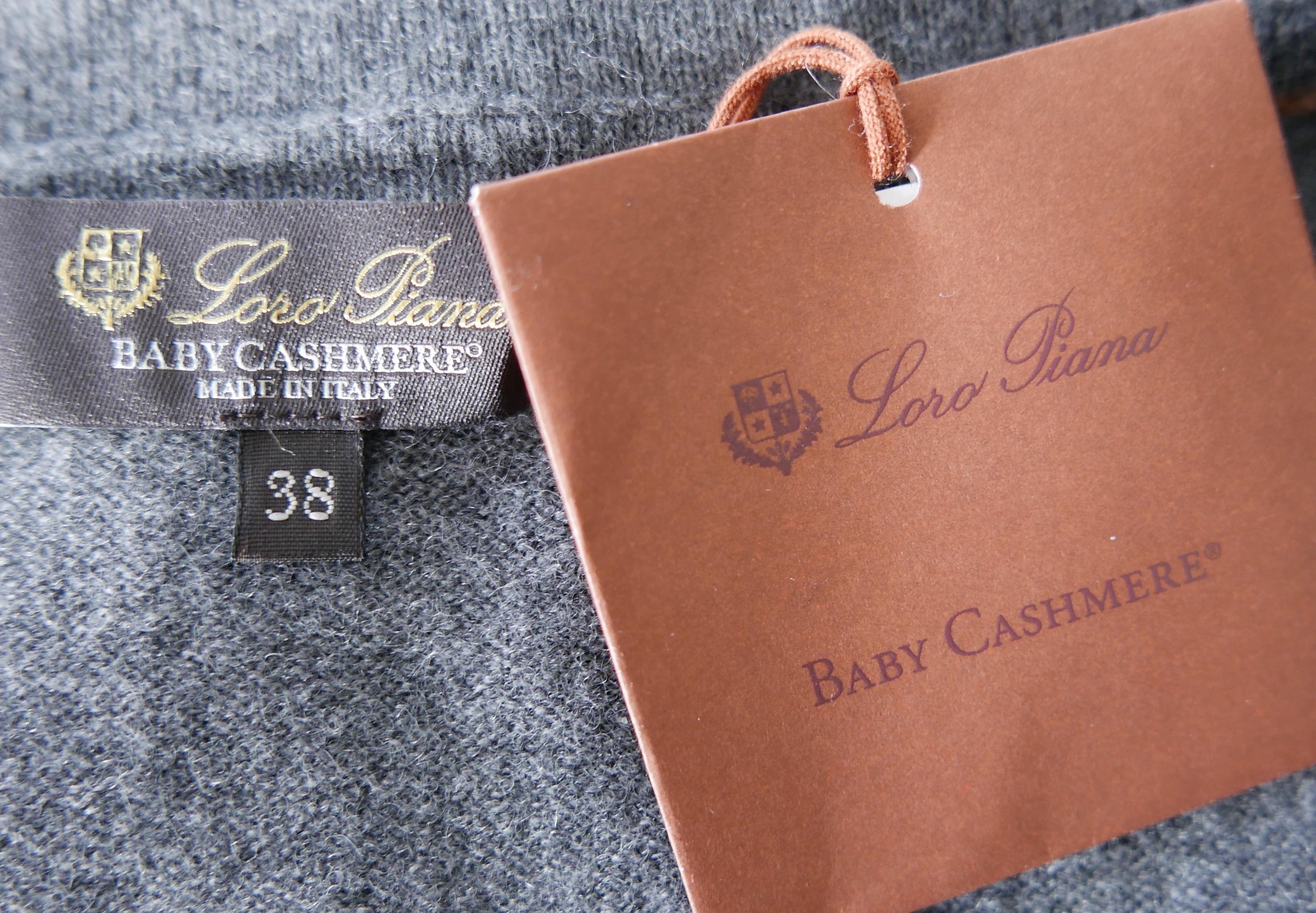 Loro Piana Bomber Cappuccio Merano baby cashmere jacket For Sale 2