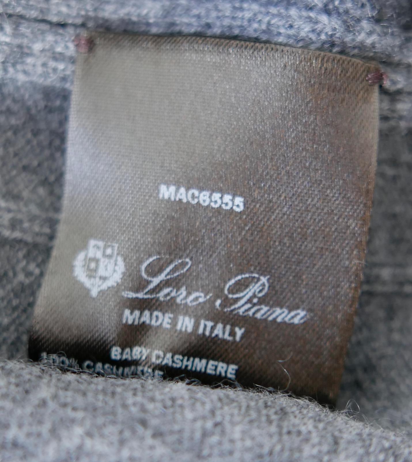 Loro Piana Bomber Cappuccio Merano baby cashmere jacket For Sale 3