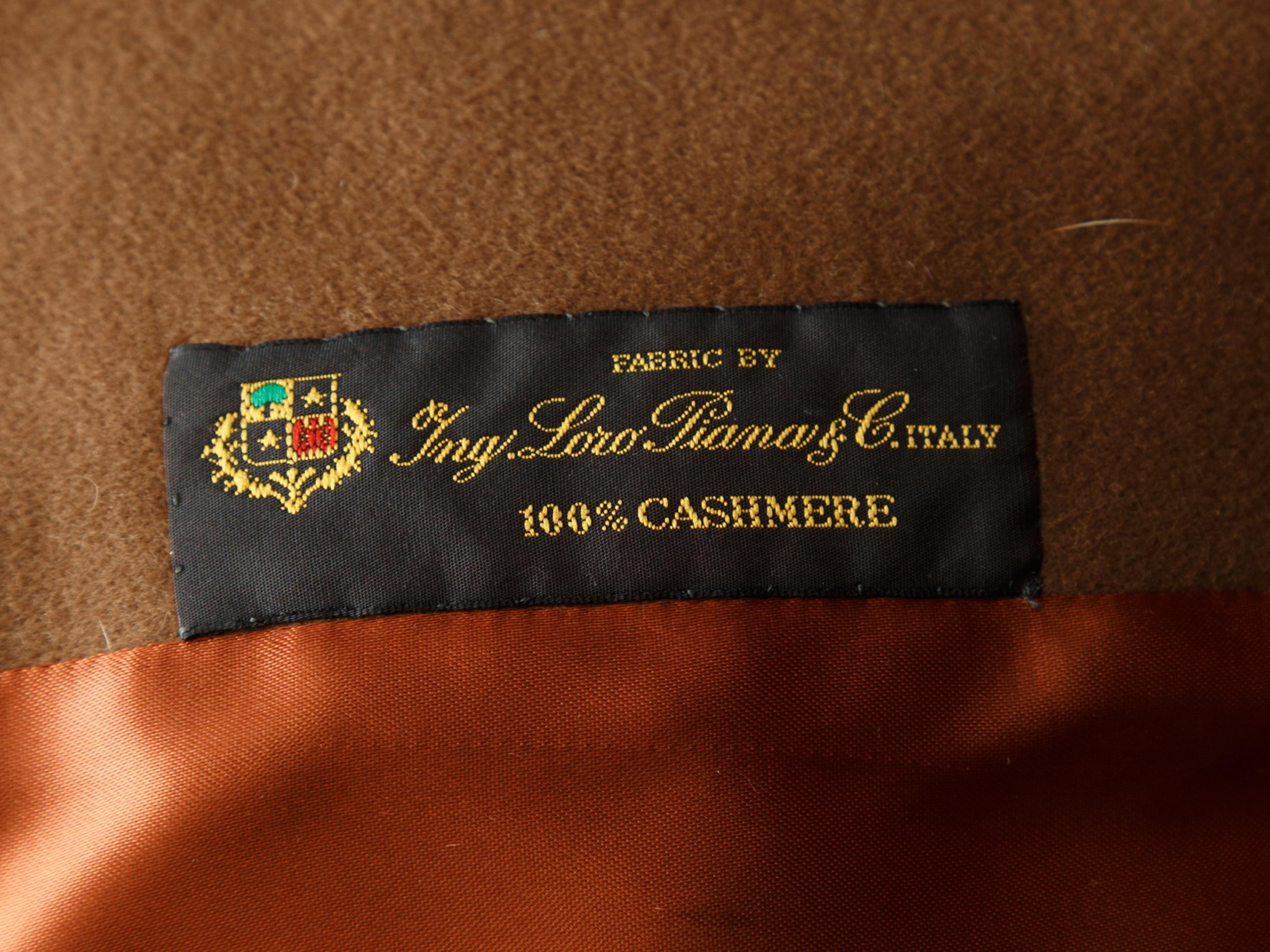 loro piana cashmere coat