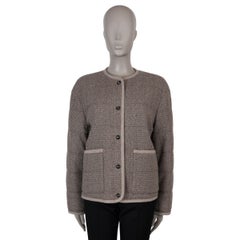 LORO PIANA brown wool 2024 WILBUR PECORA NERO Jacket 42 M