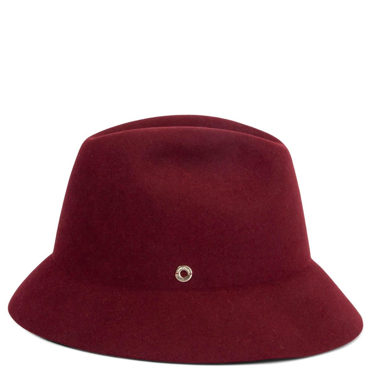 100% authentic Loro Piana My Journey hat in burgundy rabbit hair and baby cashmere. Has been once and is in excellent condition.  

Measurements
Tag Size	M
Inside Circumference	58cm (22.6in)

All our listings include only the listed item unless