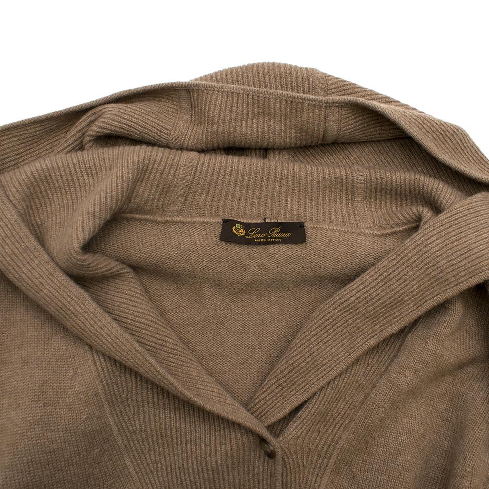 Loro Piana Cashmere Hooded Sweater S In Excellent Condition In London, GB
