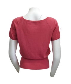 Loro Piana Cashmere Pink Blouse