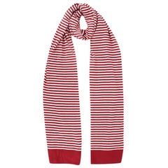 Loro Piana Cashmere Striped Scarf 40 