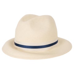 Cappello MIA PANAMA STRAW color crema di Loro Piana, taglia M