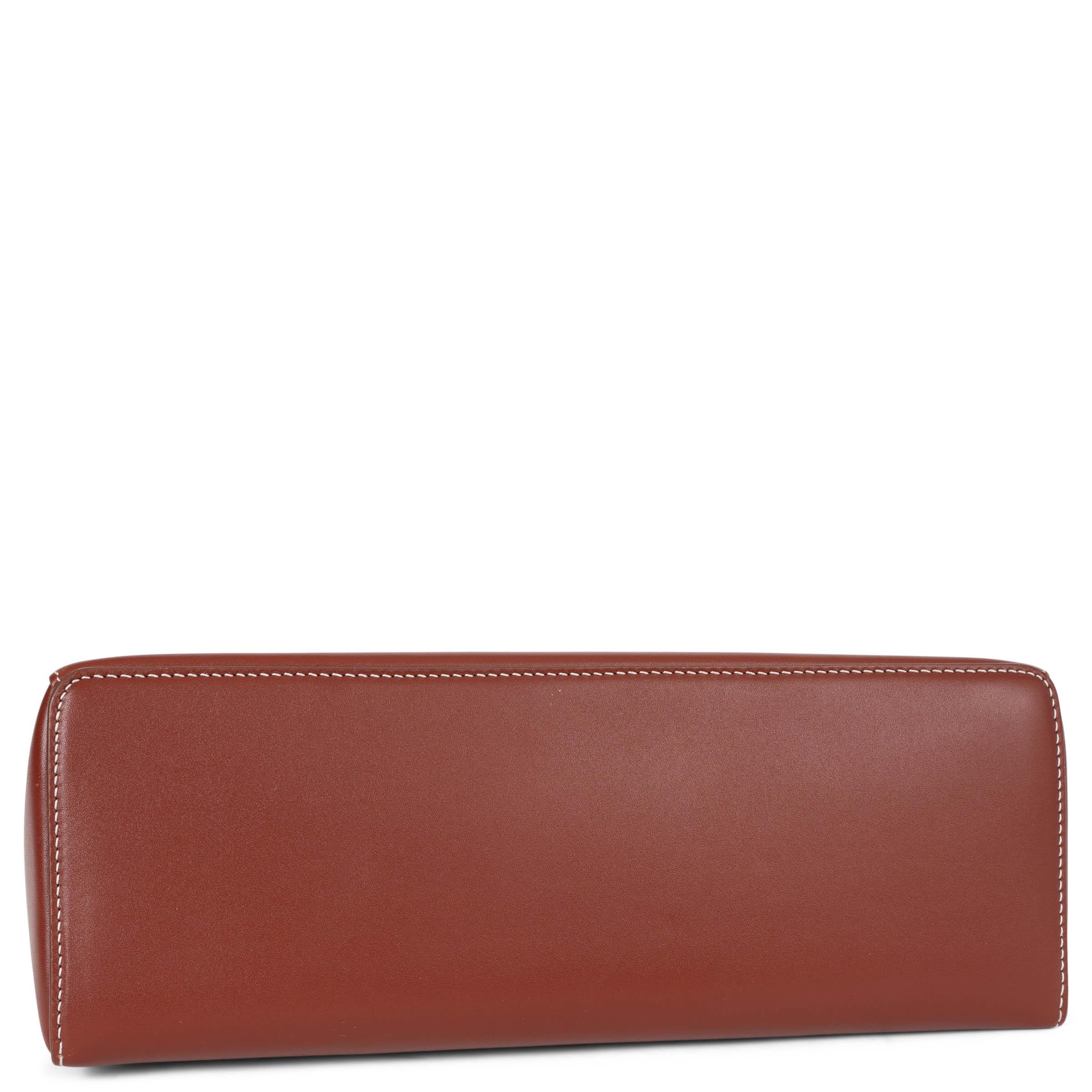 LORO PIANA Cuir Brown EXTRA BAG L27 Sac à bandoulière Excellent état - En vente à Zürich, CH