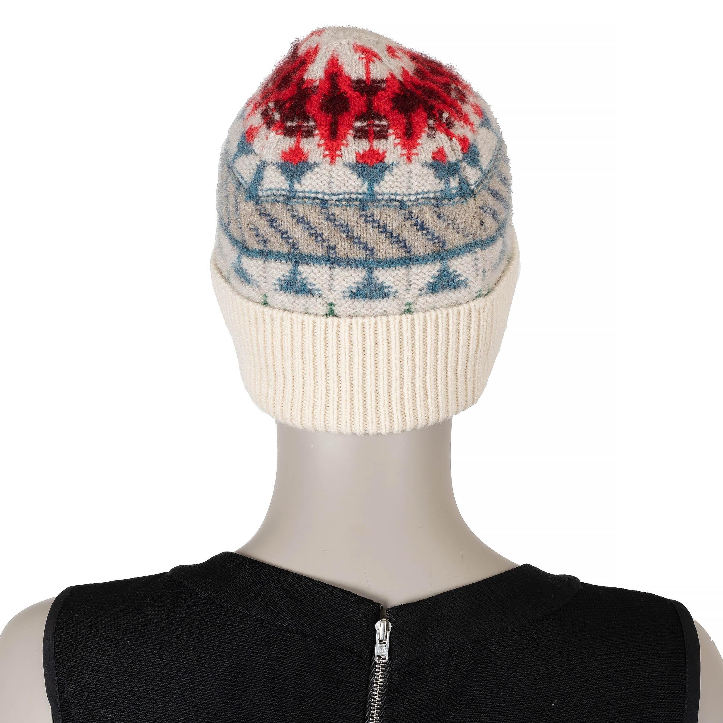 Women's LORO PIANA Fancy White cashmere 2024 NOEL Beanie Hat OS For Sale