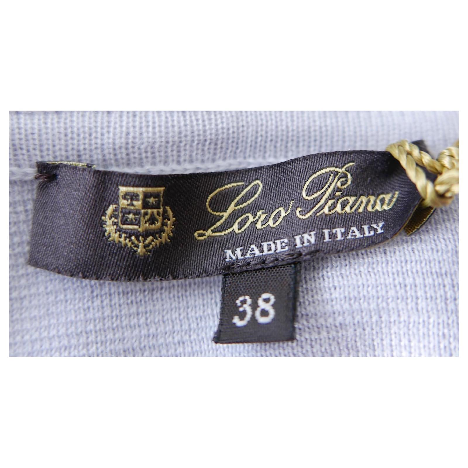 Loro Piana Fifth Avenue Light Blue Cashmere & Silk Cardigan For Sale 3
