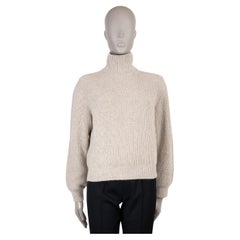 Loro Piana Jardin Sable cachemire  2024 VALDUGGIA TURTLENECK Pull S