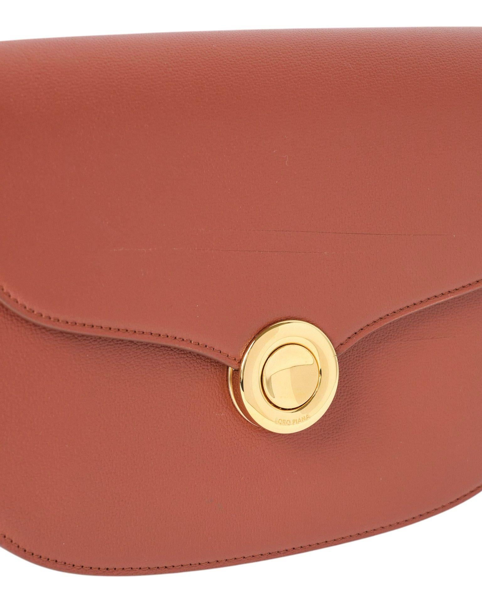 Loro Piana Ghiera Small Martellata Mattone 10