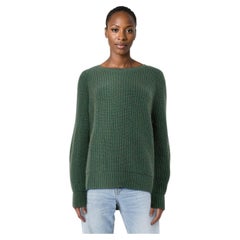 Loro Piana Green Cashmere Knit Jumper Size XL