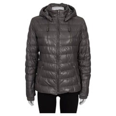 Loro Piana Green Lambskin Leather Jacket - Size 42/M