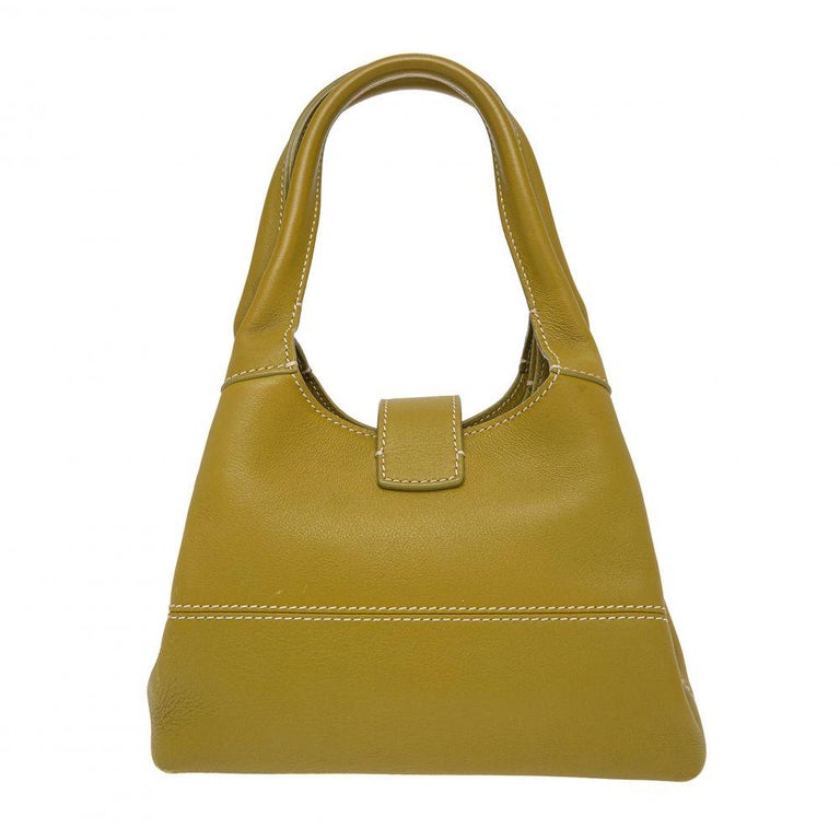 Loro Piana Green Ostrich Mini Bag - Green Mini Bags, Handbags - LOR108379