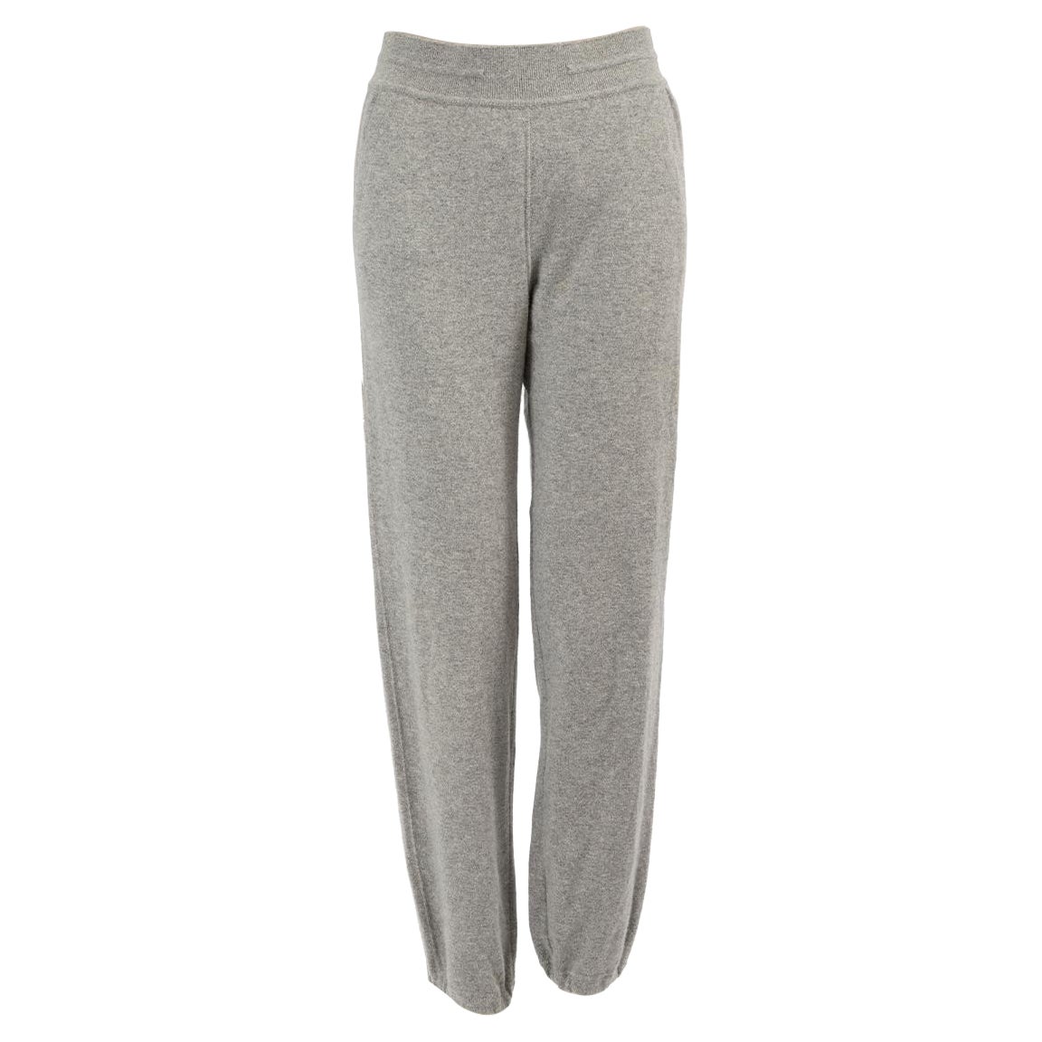 Loro Piana Grey Baby Cashmere Sweatpants Size XS
