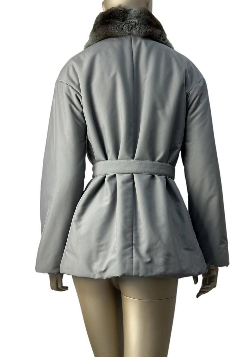 Loro Piana giacca grigia Coates Sz.42/S in vendita 11