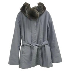 Loro Piana Grey Jacket Coat Sz.42/S
