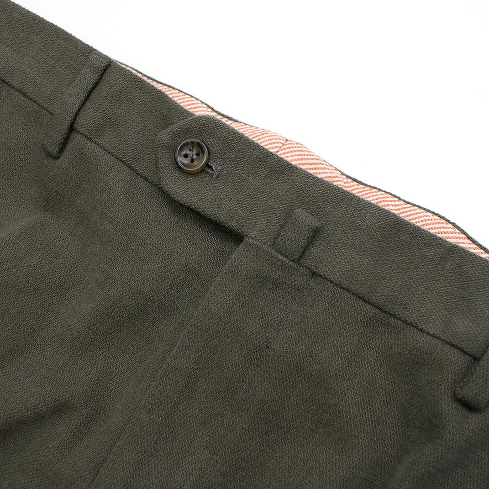 Loro Piana Grey Men's Tailored Trousers SIZE 52 1