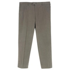 Loro Piana Grey Men's Tailored Trousers SIZE 52