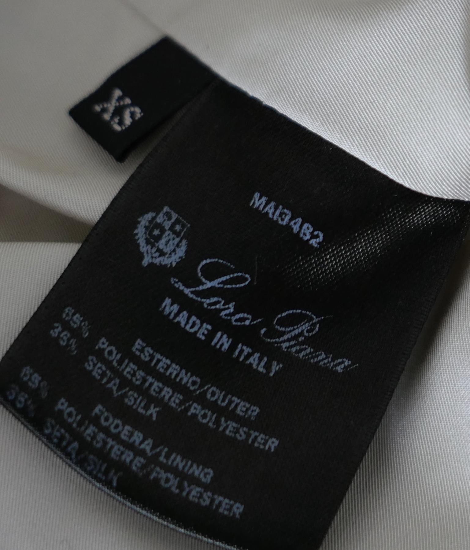 Loro Piana Imperméable en satin mat Anorak en vente 7