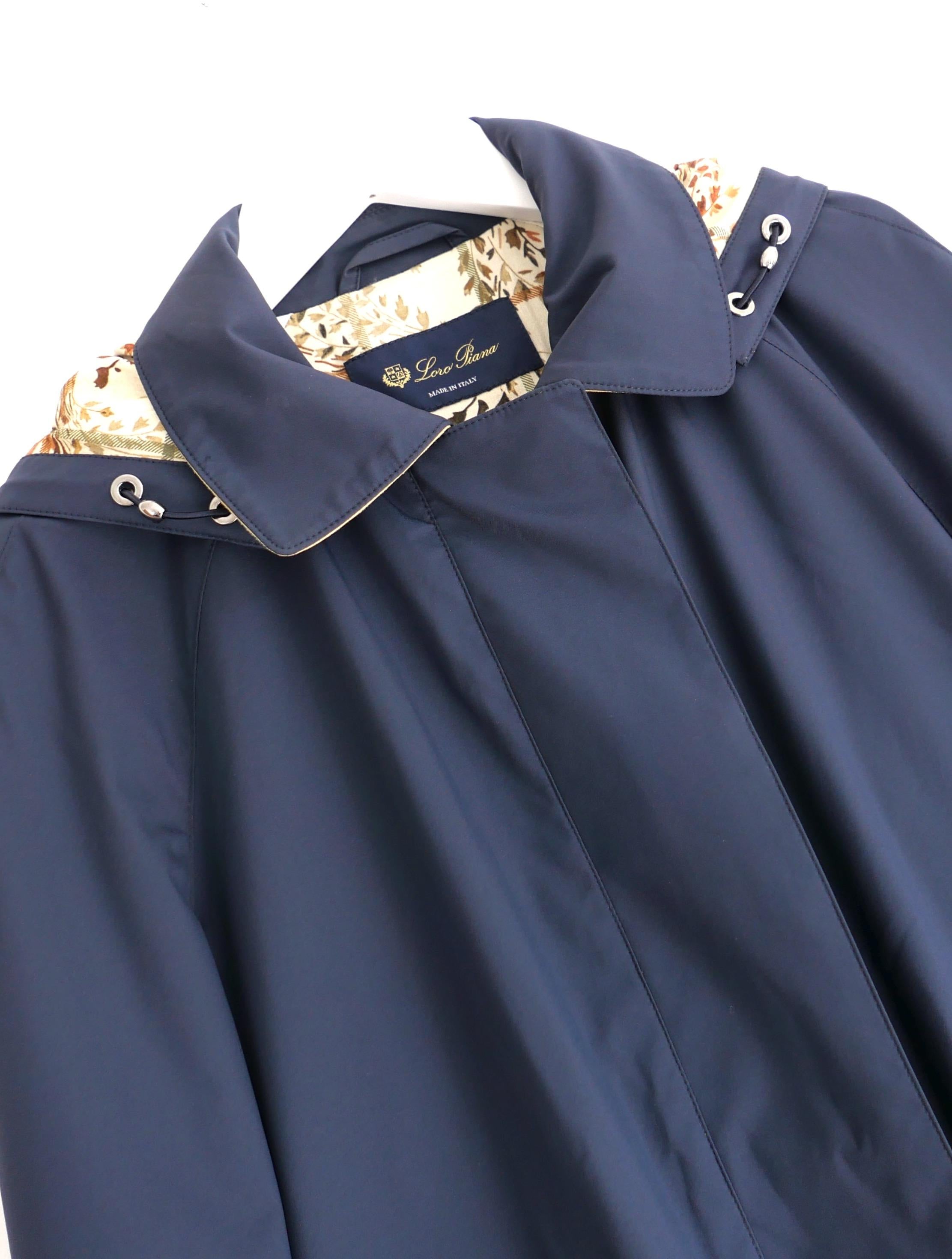 Black Loro Piana Horsey Jacket 2017 Piazza di Siena Ltd Edition For Sale