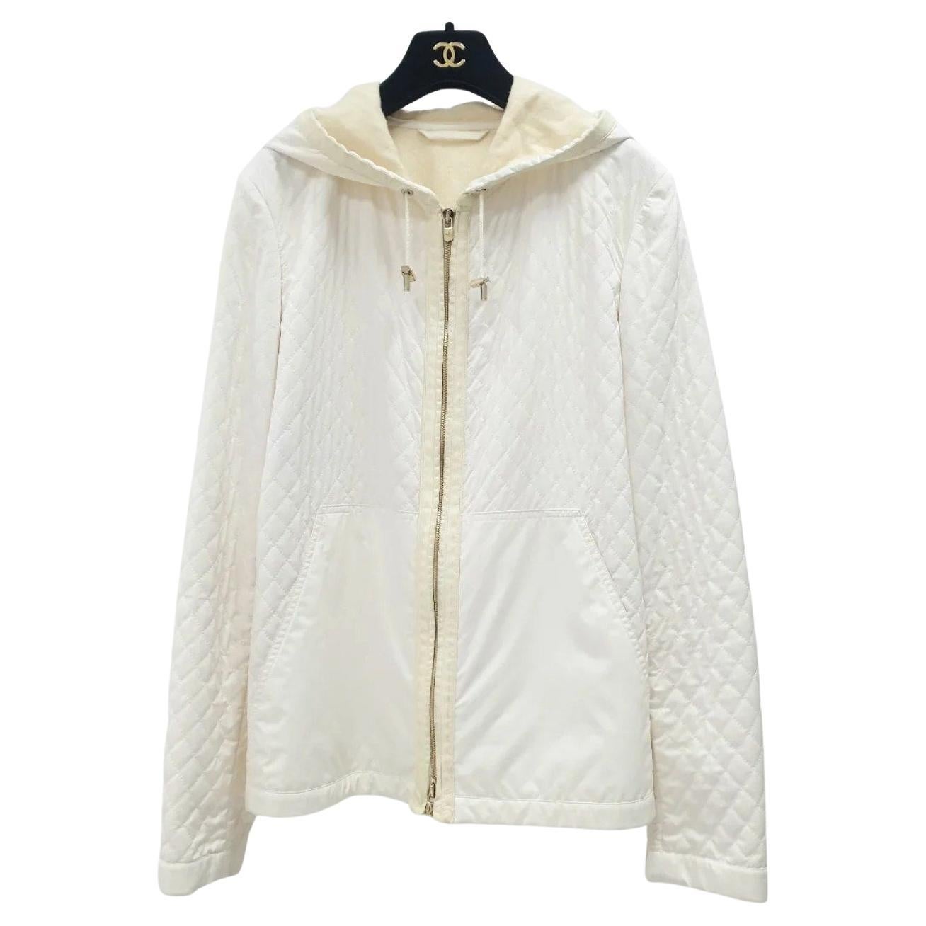Loro Piana Ivory Storm Jacket - Size 42