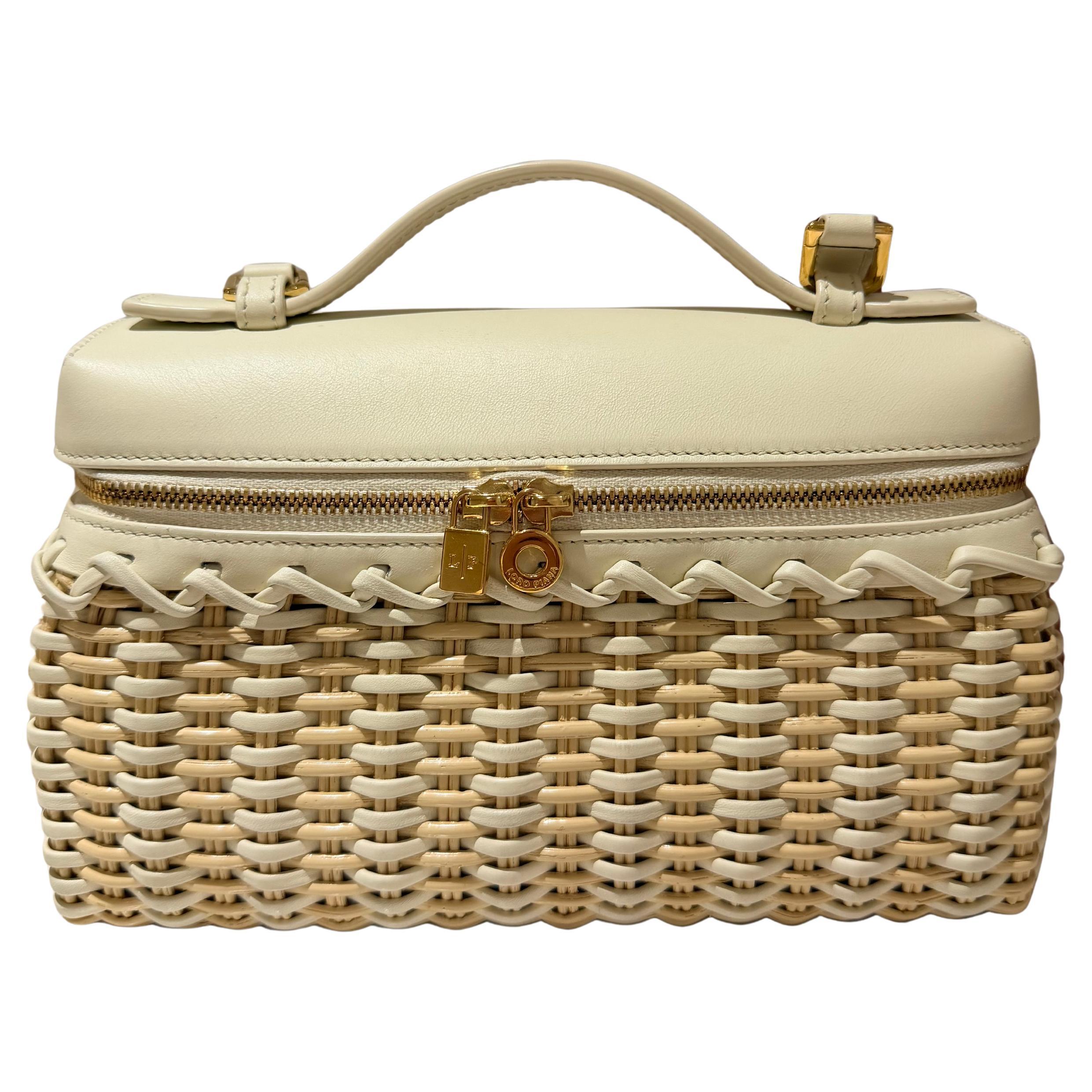 Loro Piana L19 Extra Pocket East-West wicker bag