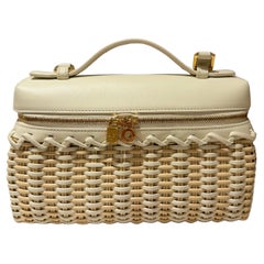 Loro Piana L19 Extra Pocket East-West wicker bag