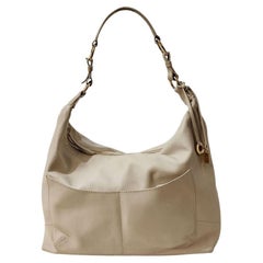 Loro Piana Pre-owned Women's Leather Cross Body Bag - Beige - One Size
