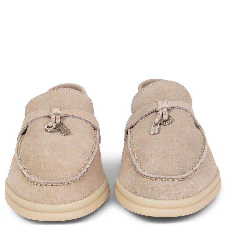 LP Summer Charm Walk Loafer Light Grey Suede Lamb Fur main image 1