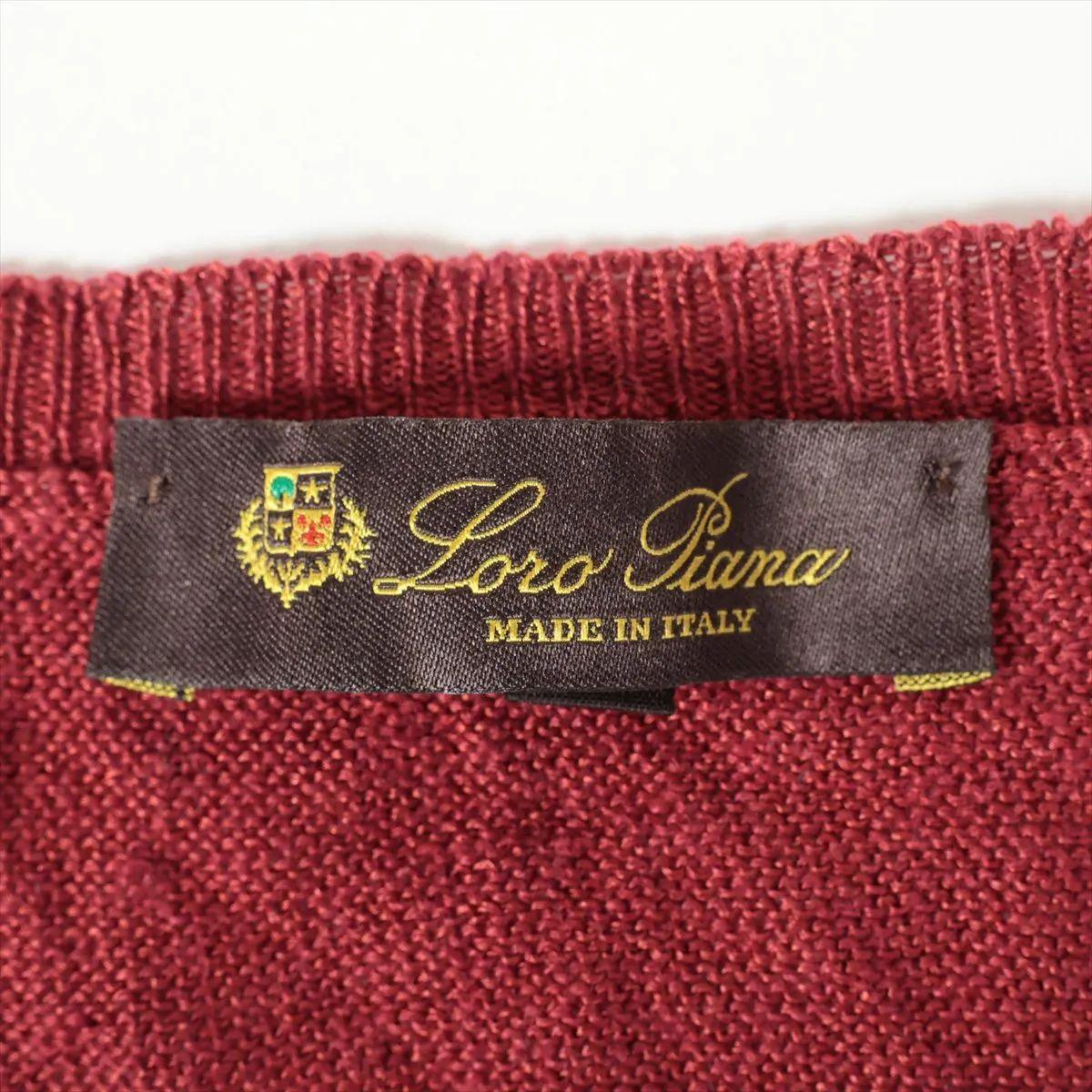Loro Piana Punto de Lino Rojo en venta 1