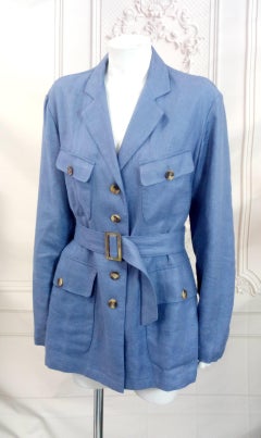 Chaqueta Safari de Lino Loro Piana