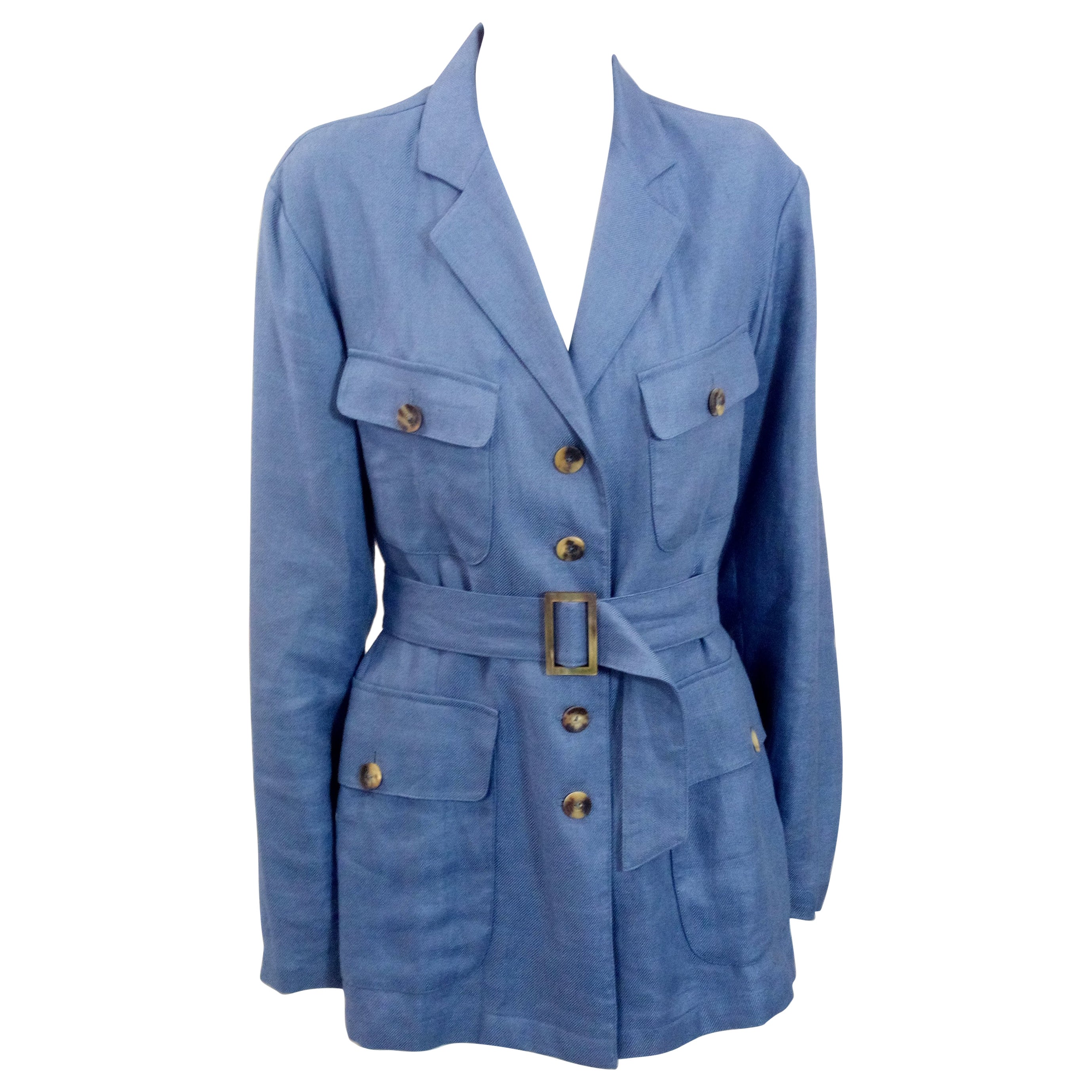 Loro Piana Linen Safari Jacket