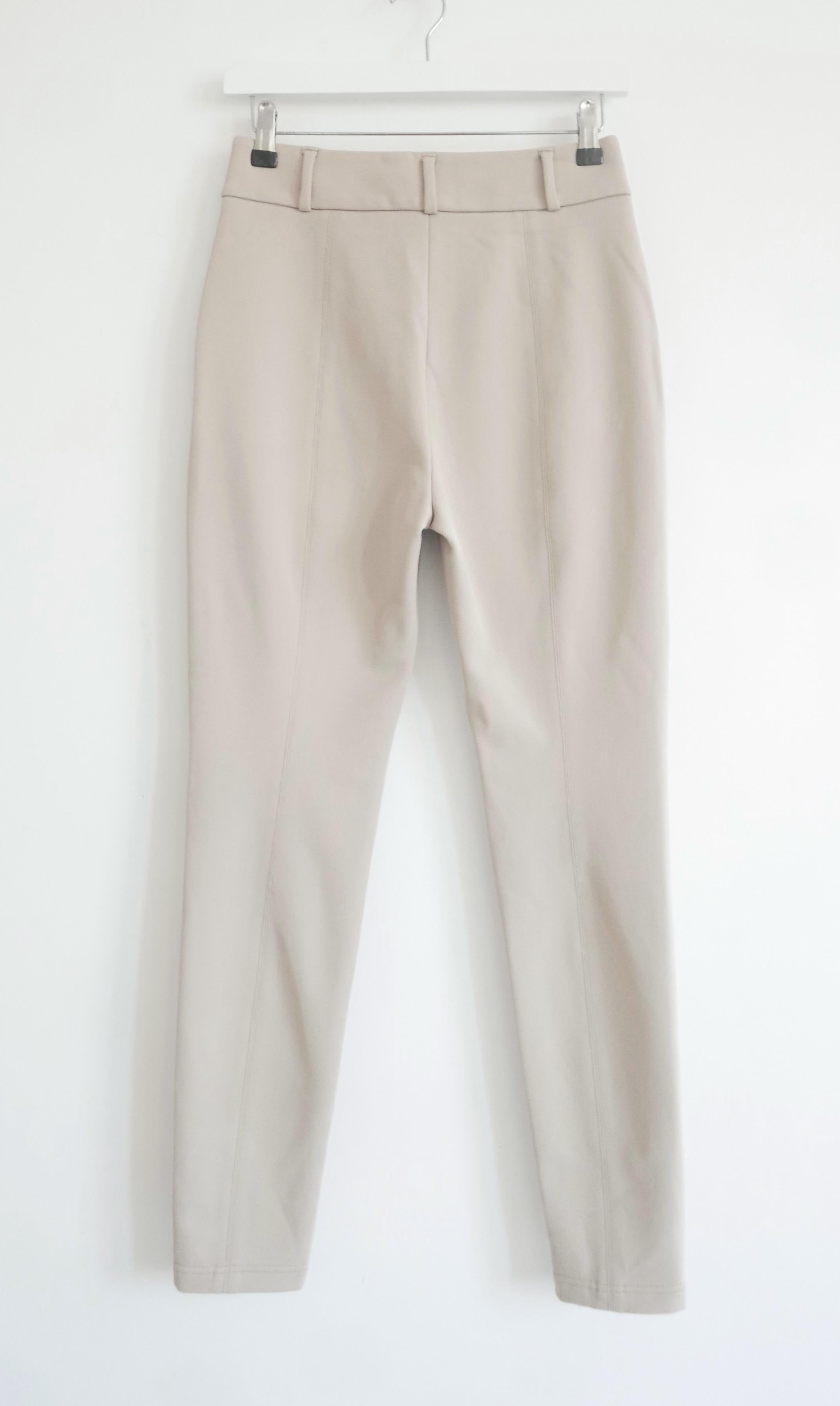 Loro Piana Lucien Trousers Beige In New Condition For Sale In London, GB