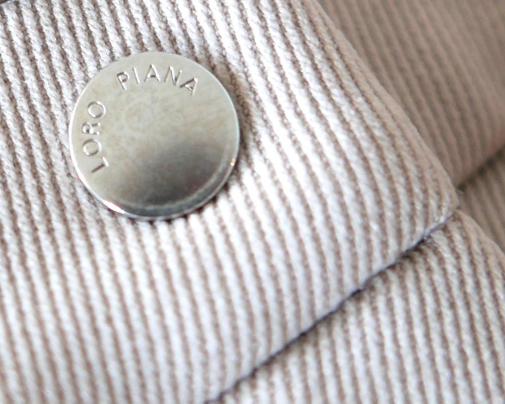 Women's Loro Piana Lucien Trousers Beige For Sale