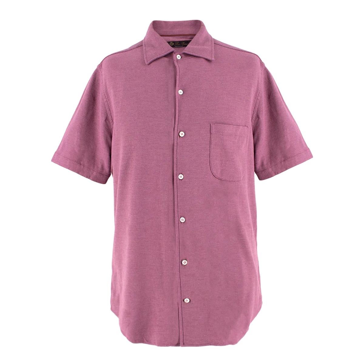 Loro Piana Men's Cotton Polo Shirt XL
