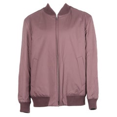 Loro Piana Men's Reversible Cashmere And Shell Bomber Jacket Xlarge