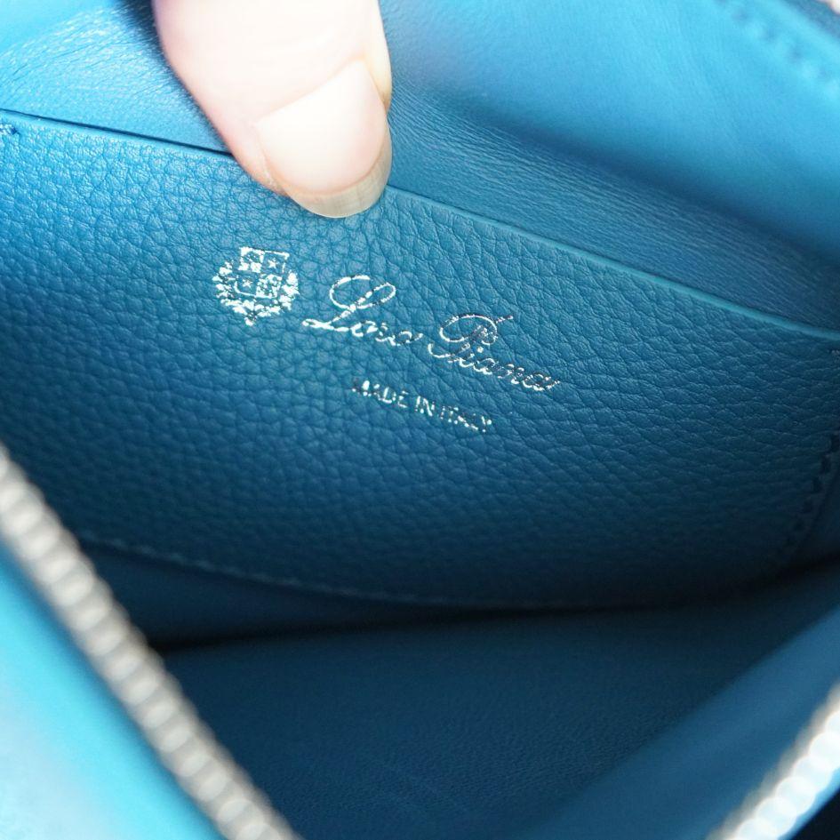 Loro Piana Mini Blue Milky Way Crossbody Bag For Sale 9