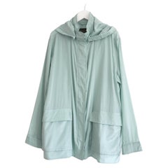 Loro Piana Veste en soie vert menthe