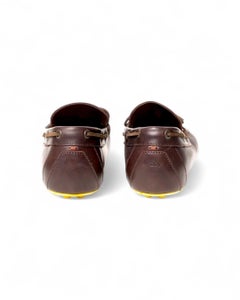 Loro Piana Mocassino Dot Sole Roadster Marrone