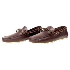 Loro Piana Mocassino Dot Sole Roadster Marrone