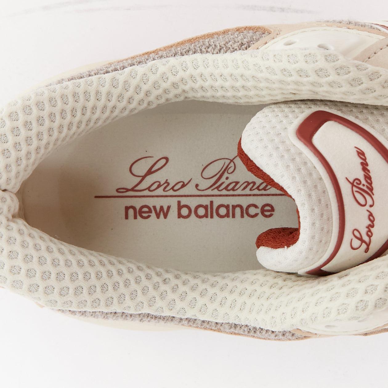 LORO PIANA New Balance 990V6 MiUSA Raw Cashew Limited beige Patch Turnschuhe US8.5 im Angebot 5