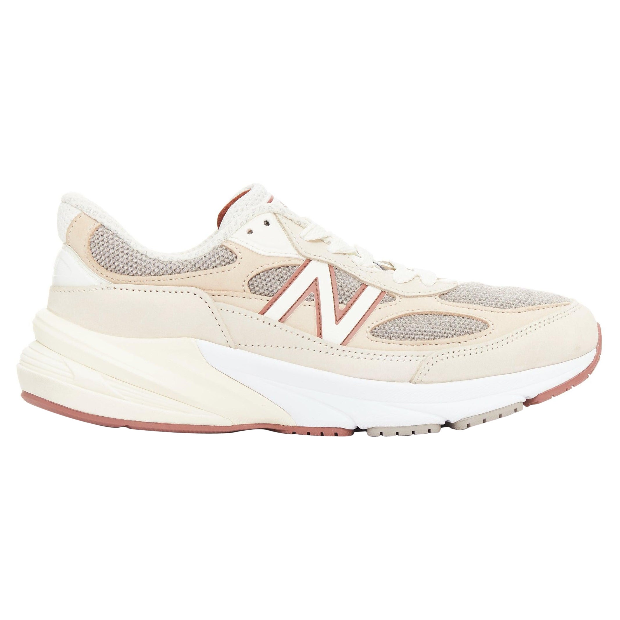 LORO PIANA New Balance 990V6 MiUSA Raw Cashew Limited beige Patch Turnschuhe US8.5 im Angebot