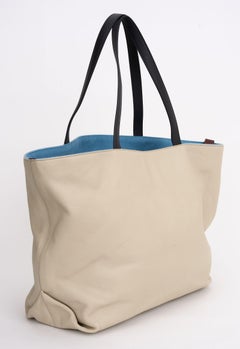 Loro Piana New Leather Cashmere Tote