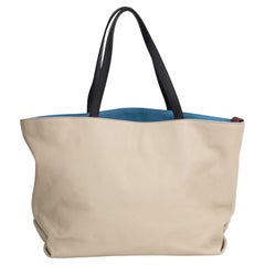 Loro Piana New Leather Cashmere Tote