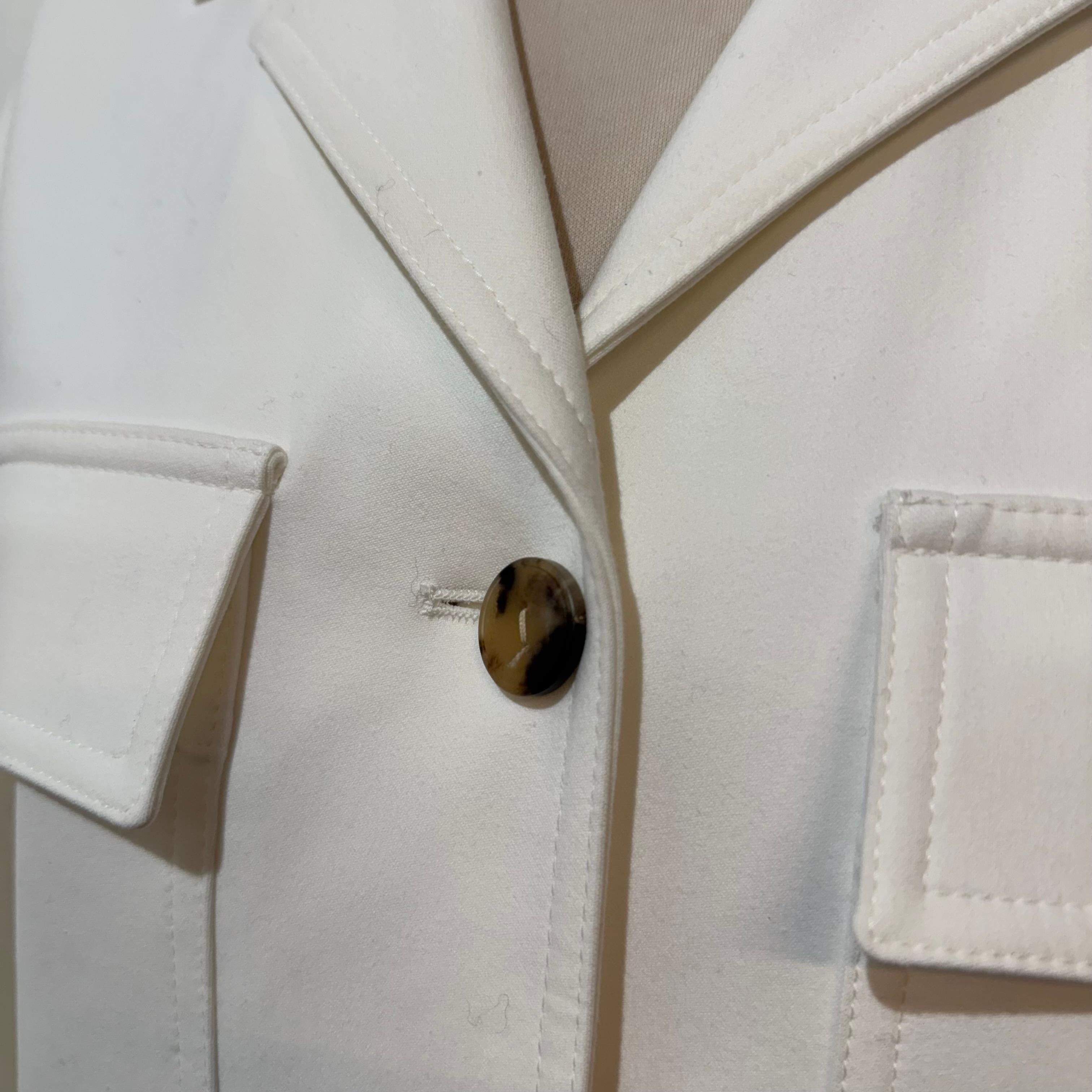 Donna Loro Piana New White Nives Jacket IT 38 in vendita