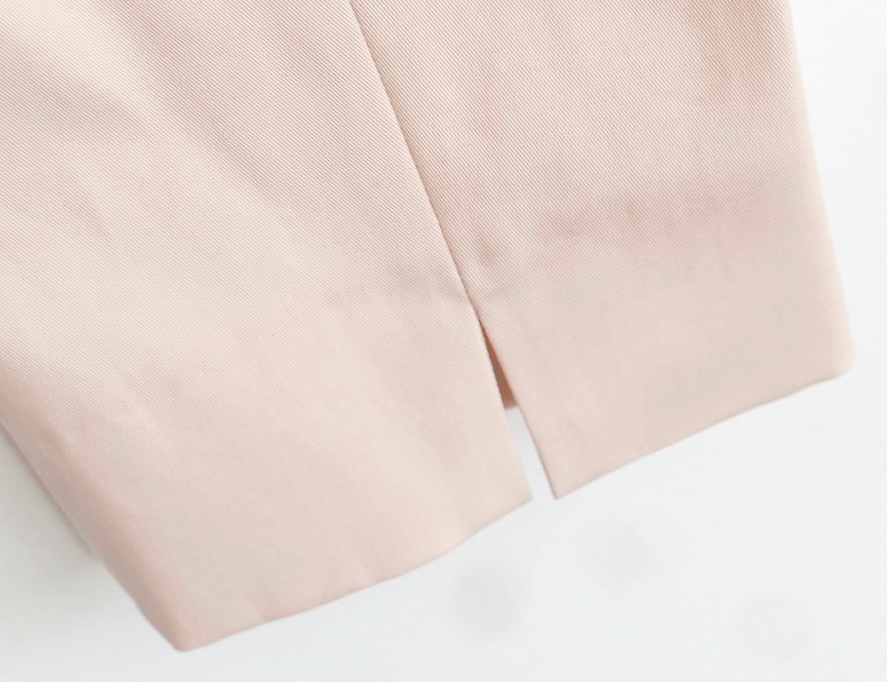 Pantalon en coton rose pâle Loro Piana Neuf - En vente à London, GB