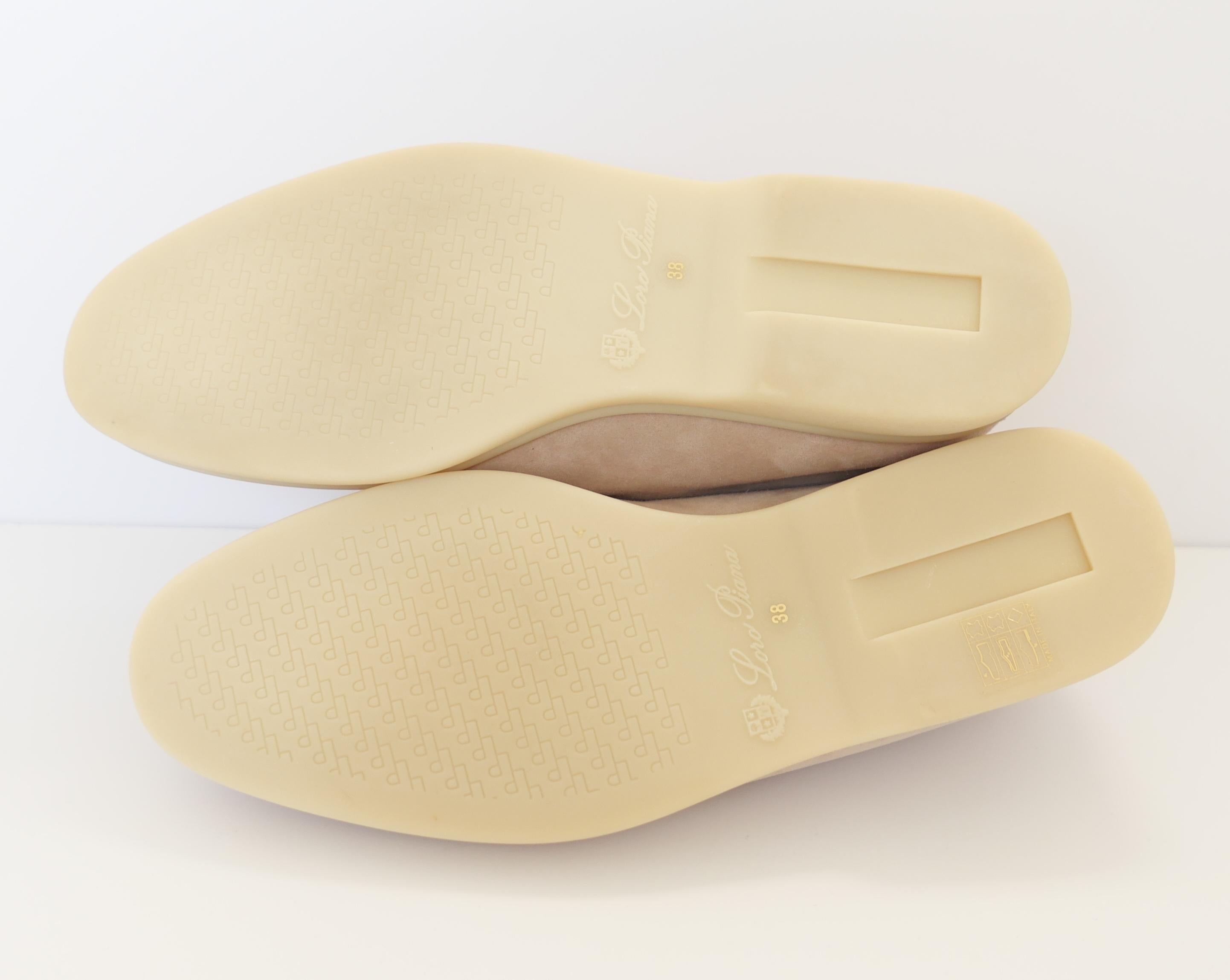 Loro Piana Pale Pink Open Walk Fur Lined Ankle Boots en vente 1