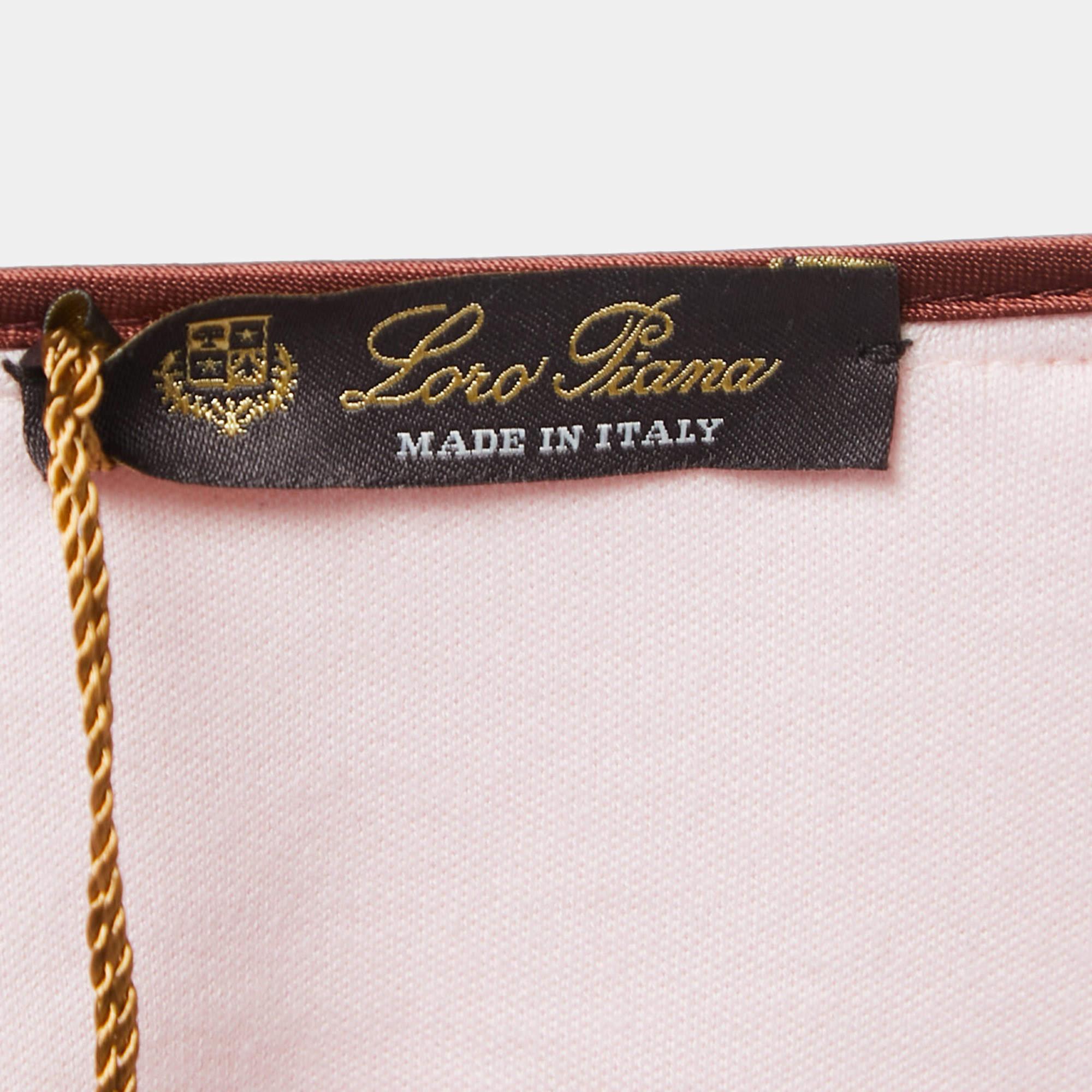 Women's Loro Piana Pink Wool The Gift Of Kings Braidon Jacket M