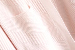 Loro Piana Port Grimaud Pale Pink Baby Cashmere Cardigan